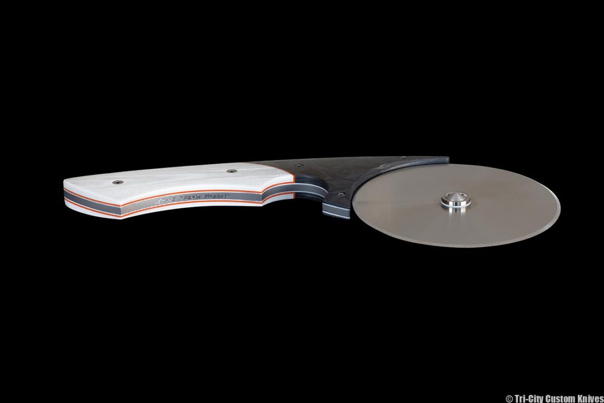 Jeremy Marsh custom pizza cutter - Image 2